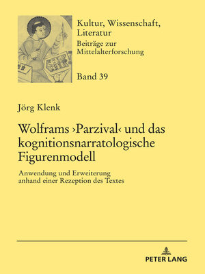 cover image of Wolframs ›Parzival  und das kognitionsnarratologische Figurenmodell